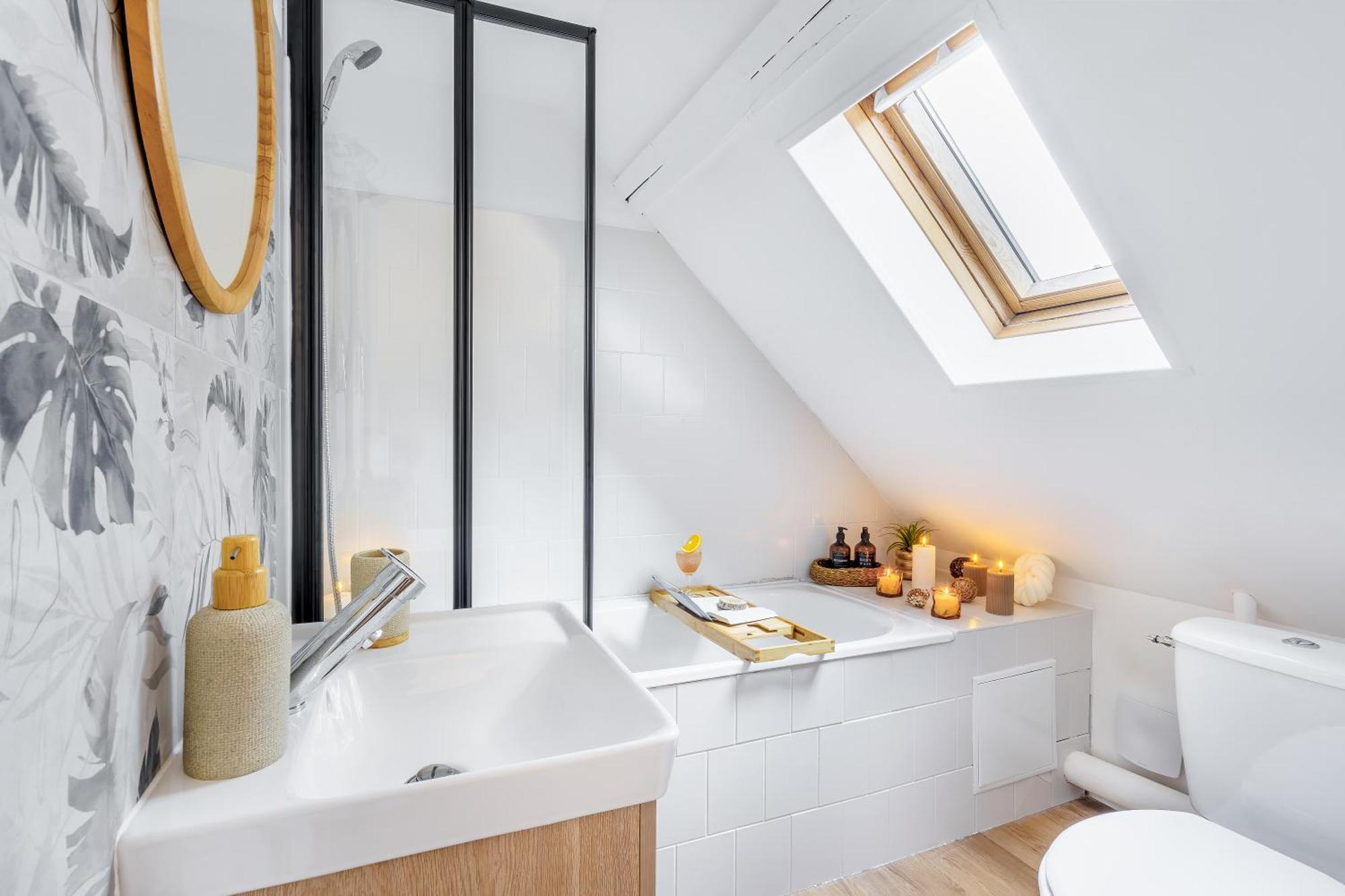 Maisonnette Bleu Horizon Avec Jardin - 2Min Gare - Serenito Homes Saint-Just-en-Chaussee Экстерьер фото