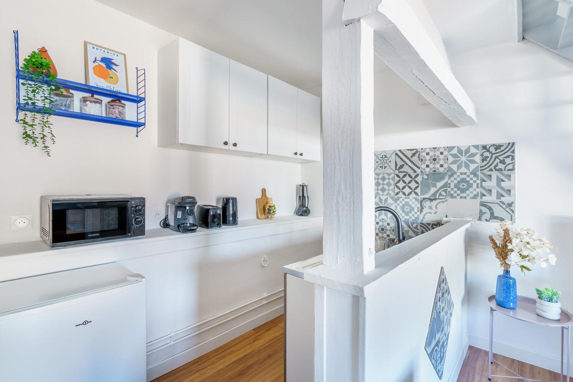 Maisonnette Bleu Horizon Avec Jardin - 2Min Gare - Serenito Homes Saint-Just-en-Chaussee Экстерьер фото